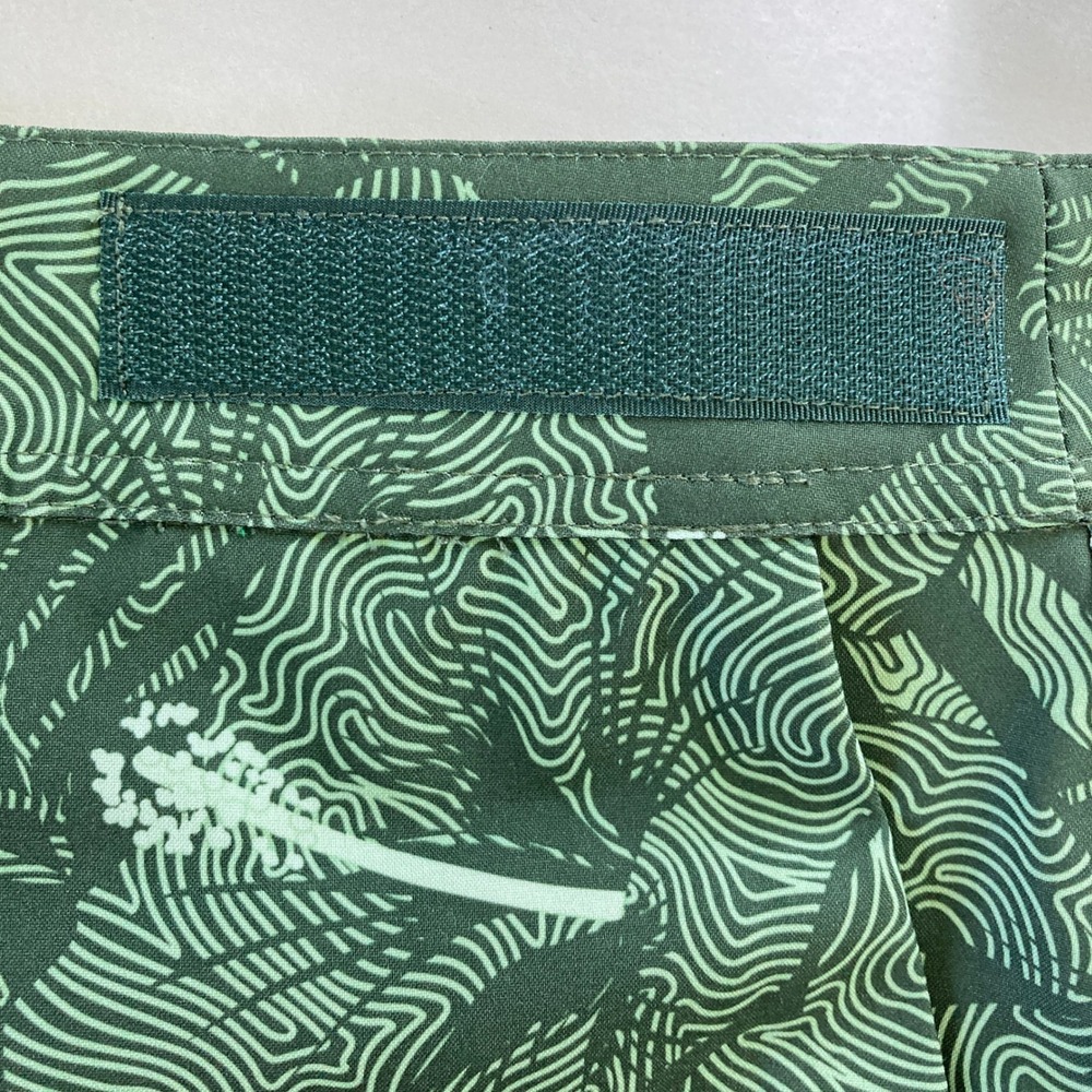 Rip‎ Skirt Hawaii Wrap Midi Skirt Maui Green Travel Length 3 (Size XXL) - Picture 4 of 10